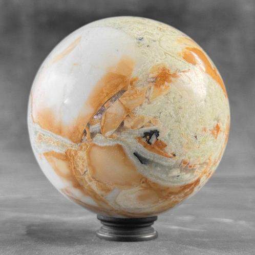 Geen minimale prijs - Prachtig paar onyxbol en, Antiek en Kunst, Kunst | Designobjecten