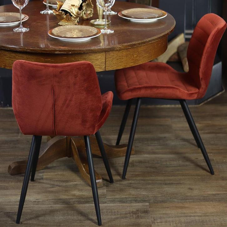 Robyn stoel, velvet stof, Zakelijke goederen, Kantoor en Winkelinrichting | Kantoormeubilair en Inrichting, Stoel, Nieuw in verpakking