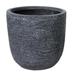 Utah egg pot graphite d55 x h51 - MCollections, Nieuw, Verzenden
