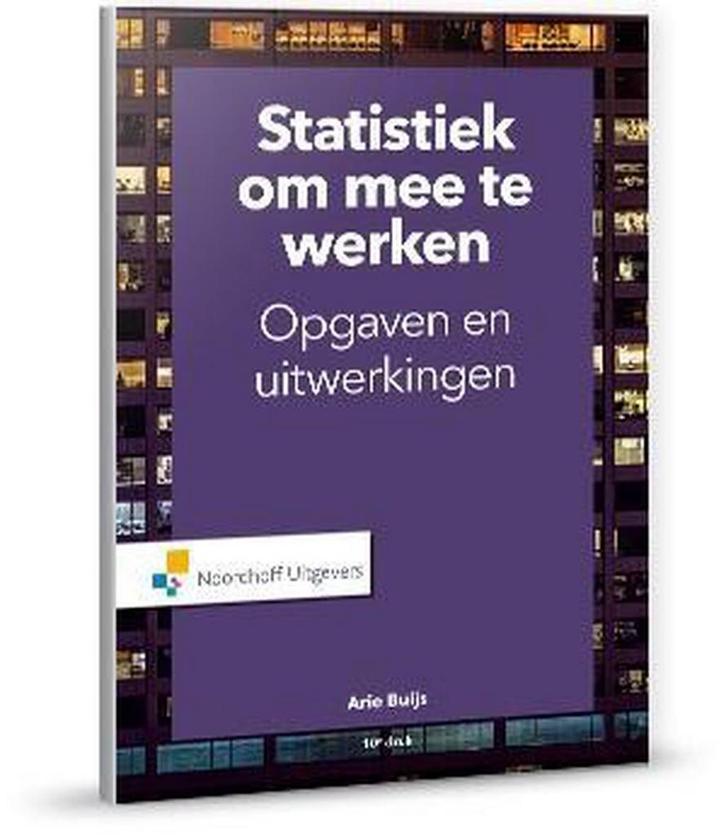 9789001878092 Statistiek om mee te werken | Tweedehands, Boeken, Schoolboeken, Zo goed als nieuw, Verzenden