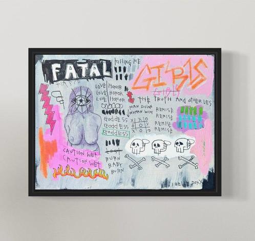 Belle Doxx - Fatal, Antiek en Kunst, Kunst | Schilderijen | Modern