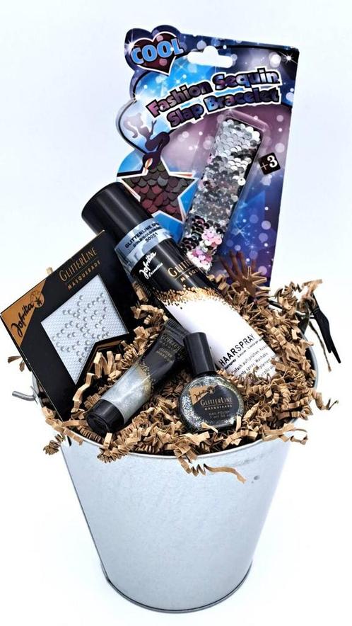 Miss Bucket -  Glitter meisje, Hobby en Vrije tijd, Feestartikelen, Nieuw, Verzenden