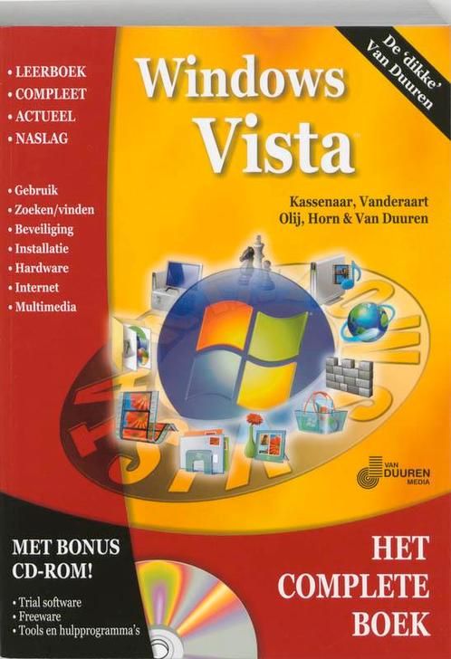 Het Complete Boek Windows Vista 9789059402744, Boeken, Informatica en Computer, Gelezen, Verzenden