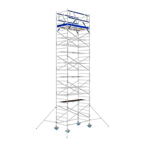 ASC Rolsteiger 135 x 250 x 10.2 mtr WH CLASSIC, Doe-het-zelf en Verbouw, Steigers, Rolsteiger of Kamersteiger, Nieuw, 5 meter of hoger