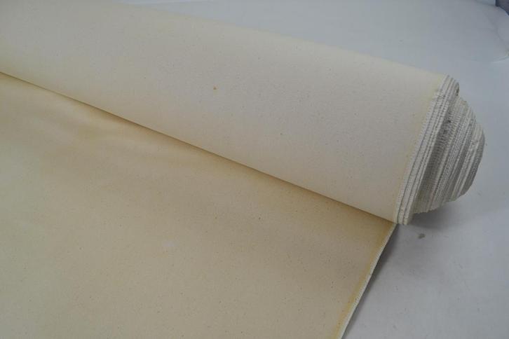 Ongebleekte Canvas 875 Gram, Hobby en Vrije tijd, Stoffen en Lappen