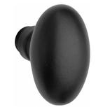 Knopkruk Ei 60x32 mm mat zwart, Ophalen of Verzenden, Nieuw