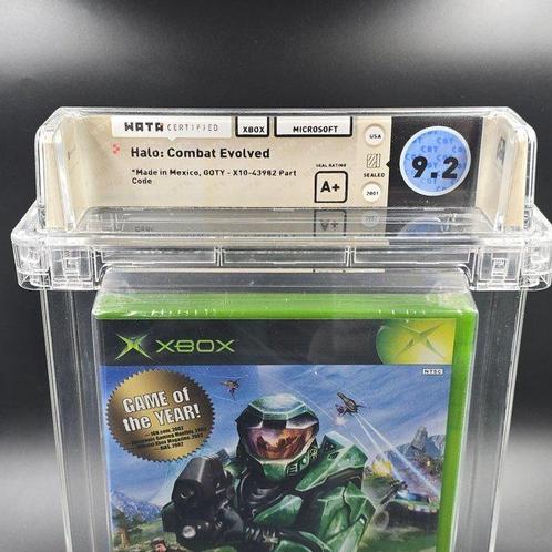 Microsoft - Xbox original - Halo: Combat Evolved WATA 9.2 A+, Spelcomputers en Games, Spelcomputers | Overige Accessoires