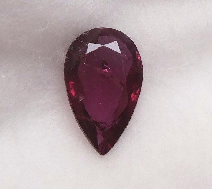 Rood Robijn - 1.33 ct - Lotus Gemology, Sieraden, Tassen en Uiterlijk, Edelstenen