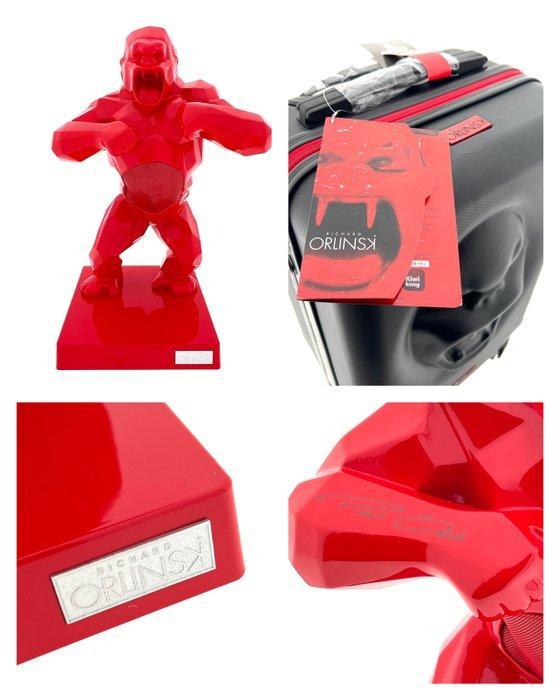 Richard Orlinski (1966) - KiwiKong (Red) AND Trolley - NO, Antiek en Kunst, Kunst | Designobjecten