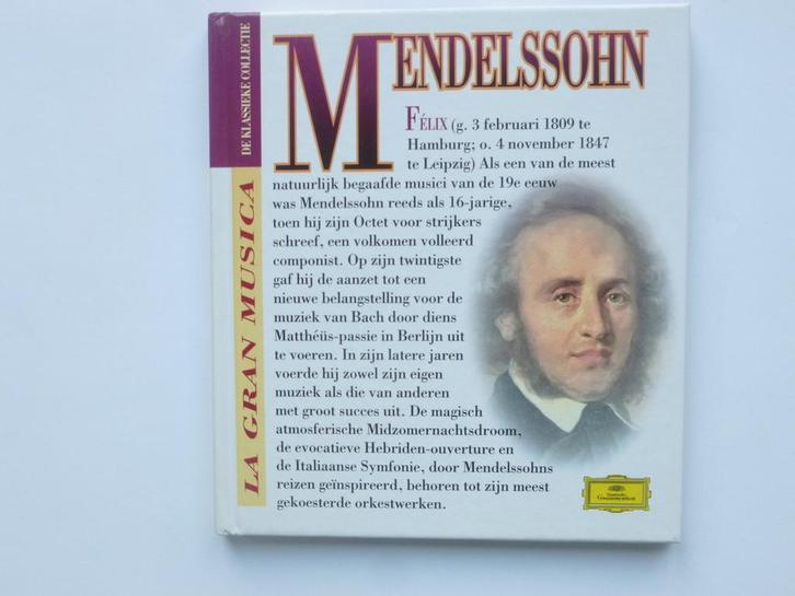 Mendelssohn - Symph. 4 / Leonard Bernstein / La Gran Musica, Cd's en Dvd's, Cd's | Klassiek, Zo goed als nieuw, Verzenden