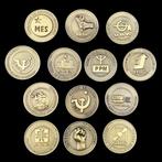 Penning - Lot with 13 Portuguese Bronze Medals (Portuguese