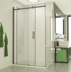 Douchecabine BWS Supreme 110 x 100 cm Nano Coating RVS, Ophalen of Verzenden, Nieuw, Glas, Bad