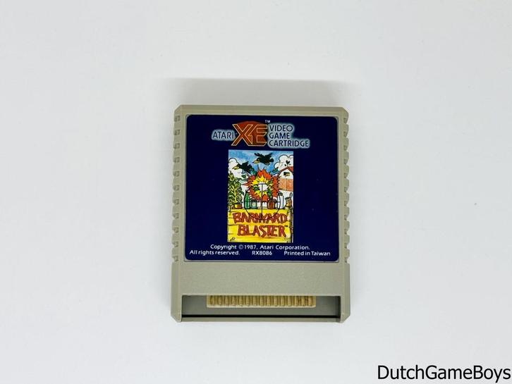 Atari XE/XL - Barnyard Blaster, Spelcomputers en Games, Games | Atari, Gebruikt, Verzenden