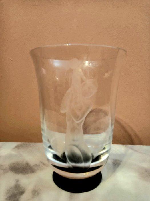 Orrefors - Vicke Lindstrand - Vaas - Kristal, Antiek en Kunst, Antiek | Glas en Kristal