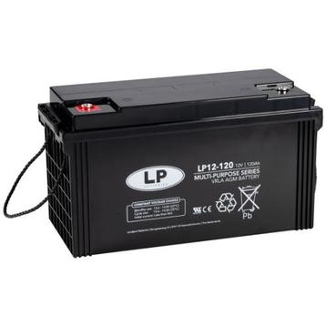 LP VRLA-LP-AGM accu 12 volt 120 ah LP12-120