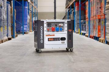 Veiling: 4x Generator Daewoo DDAE10500DSE-3G Diesel 8.1kVA N beschikbaar voor biedingen