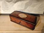 Doos - Palissander, Mahonie - Handschoenendoos, Antiek en Kunst