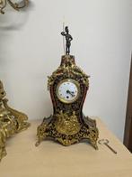 Boulle klok - - Verguld brons - 1800-1850, Antiek en Kunst