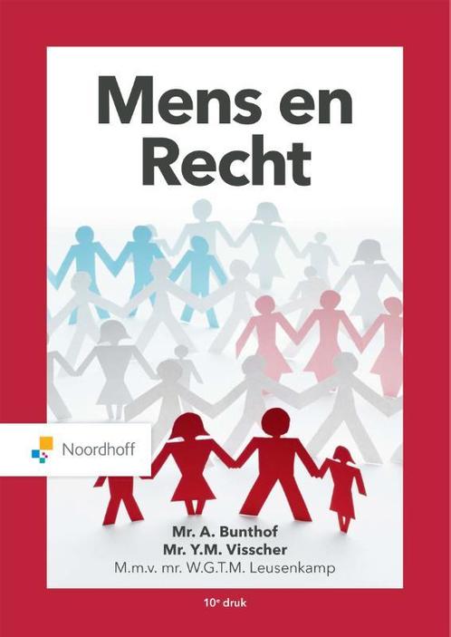 Mens en Recht 9789001593230, Boeken, Studieboeken en Cursussen, Zo goed als nieuw, Verzenden