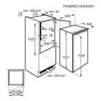 AEG SKB51OF2AS Inbouw Koelkast – 102 cm, Witgoed en Apparatuur, Koelkasten en IJskasten, Ophalen of Verzenden, Nieuw