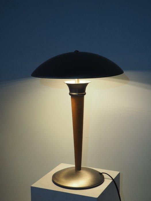 Bureaulamp - Staal, Hout, Antiek en Kunst, Kunst | Designobjecten
