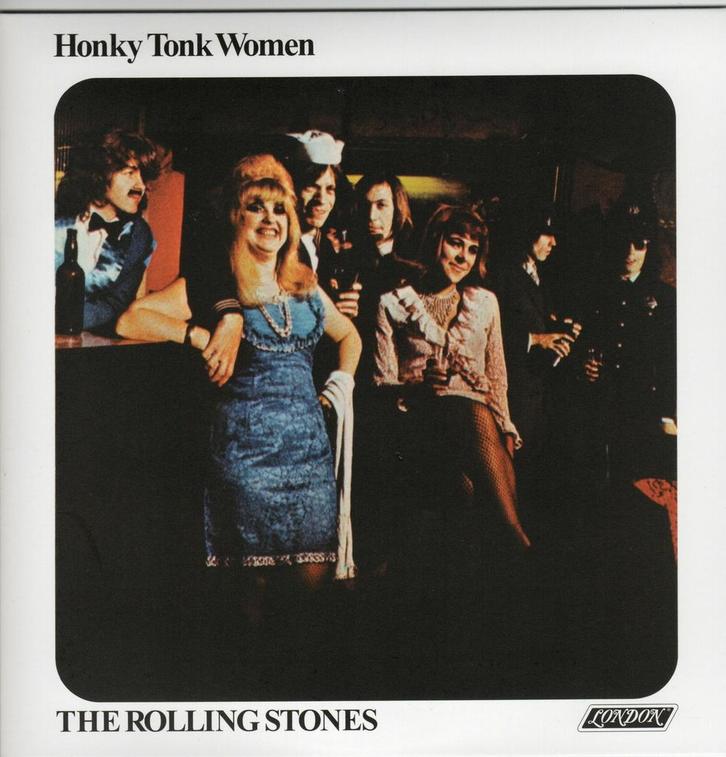 Rolling Stones - Honky Tonk Woman + You Cant Always Get..., Cd's en Dvd's, Vinyl Singles