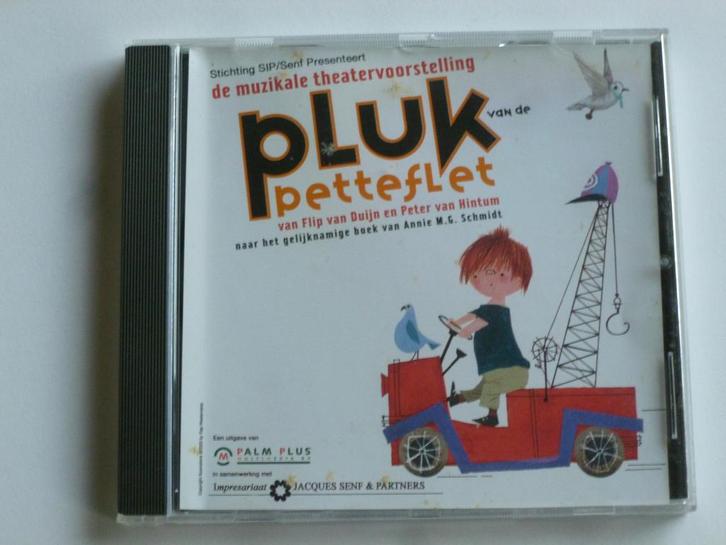 Pluk van de Petteflet - theatervoorstelling, Cd's en Dvd's, Cd's | Kinderen en Jeugd, Zo goed als nieuw, Verzenden