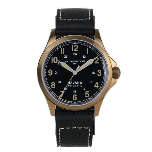 Antoine Nicolas 1986 - Havana - Zonder Minimumprijs - Unisex, Sieraden, Tassen en Uiterlijk, Horloges | Heren