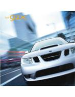 2005 SAAB 9-2X BROCHURE ENGELS (USA), Boeken, Auto's | Folders en Tijdschriften, Nieuw, Author