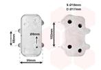 OLIEKOELER VOOR PORSCHE 911 996 1997-2006 99610702557, Auto diversen, Ophalen of Verzenden, Nieuw