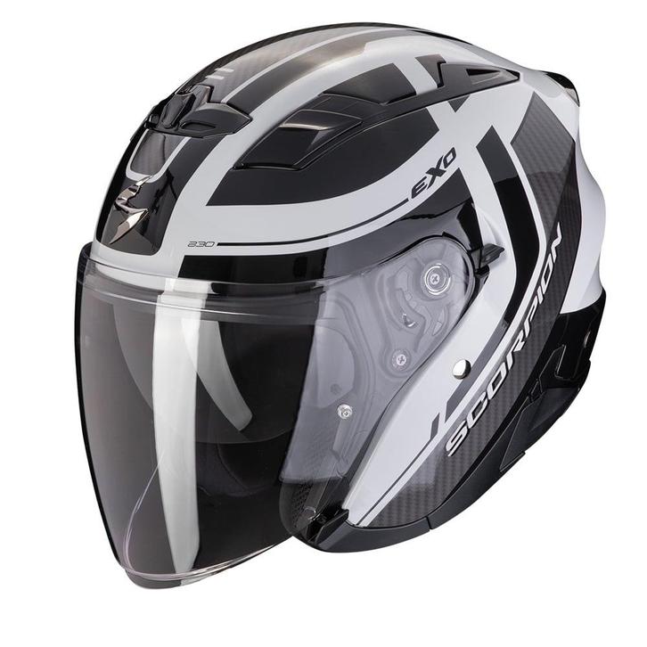 Scorpion EXO-230 Pul Grijs Zwart Jet Helm, Motoren, Kleding | Motorhelmen, XXL, Nieuw met kaartje, Overige merken, Jethelm, Verzenden