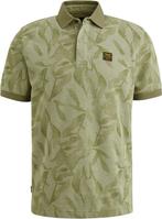 PME Legend Poloshirt Piqué Print Groen maat L Heren, Kleding | Heren, Polo's, Maat 52/54 (L), Verzenden, Nieuw, PME Legend