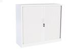 Half hoge roldeurkast wit STOR 120x43x105, Huis en Inrichting, Kasten | Overige, Ophalen of Verzenden, Nieuw