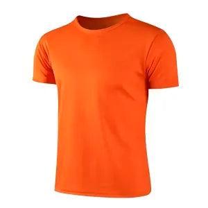 Oranje Sport T-Shirt - Heren - Heren - Maat L, Kleding | Heren, Carnavalskleding en Feestkleding, Nieuw, Maat 52/54 (L), Ophalen of Verzenden