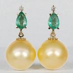 Zonder minimumprijs - Cocktail oorbellen - 14 karaat Geel