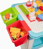 Speeltafel met bouwplaat (geschikt voor Duplo® blokken) en, Ophalen of Verzenden, Zo goed als nieuw