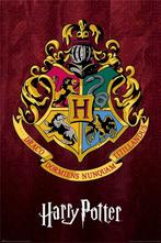 Poster Harry Potter Hogwarts School Crest 61x91,5cm, Verzamelen, Posters, Verzenden, Nieuw, A1 t/m A3