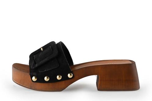 Notre-V Slippers in maat 38 Zwart | 10% extra korting, Kleding | Dames, Schoenen, Zwart, Zo goed als nieuw, Slippers, Verzenden