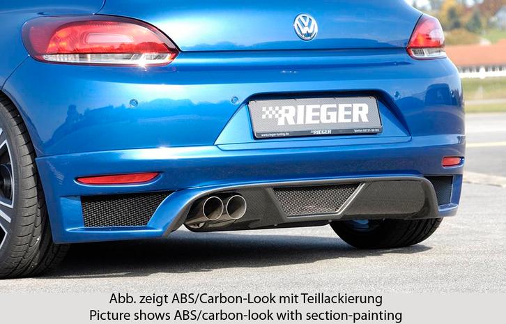 Rieger achteraanzetstuk | Scirocco 3 (13): 08.08-04.14 (tot, Auto-onderdelen, Carrosserie en Plaatwerk, Nieuw, Volkswagen, Verzenden