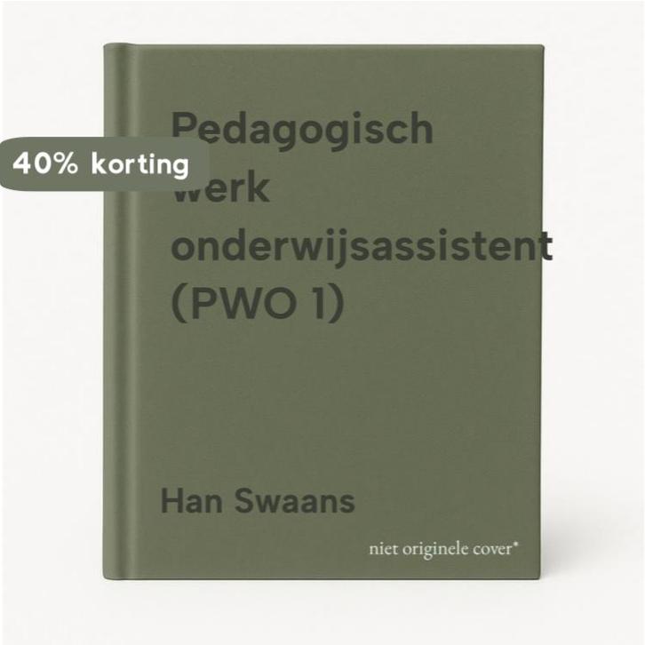 Pedagogisch werk onderwijsassistent (PWO 1) 9789400220980, Boeken, Schoolboeken, Gelezen, Verzenden