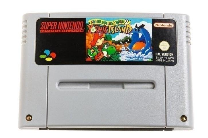 Super Mario World 2 - Yoshis Island [Super Nintendo], Spelcomputers en Games, Games | Nintendo Super NES, Zo goed als nieuw, Ophalen of Verzenden