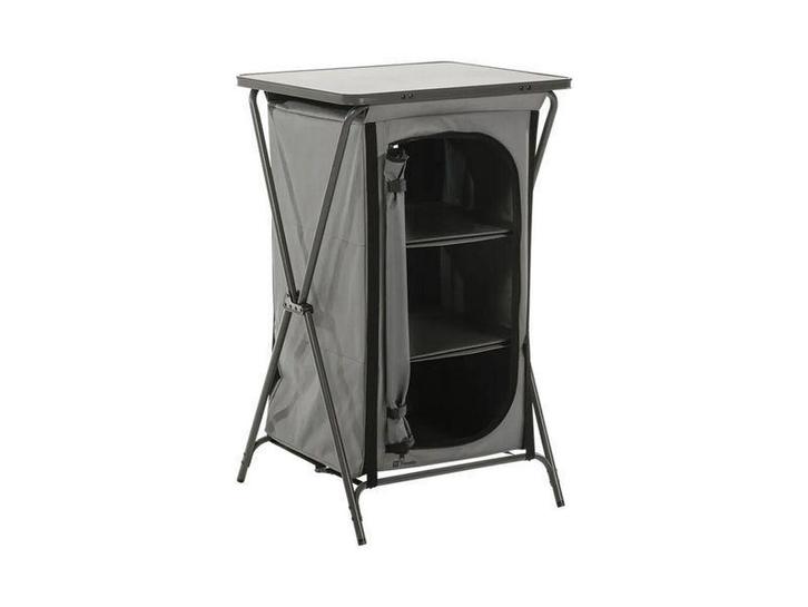 Travellife Toledo opbergkast laag dark grey, Caravans en Kamperen, Kampeeraccessoires, Nieuw