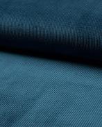 Washed Corduroy Petrol, Nieuw, Blauw