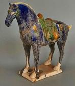 Figuur - Prachtig terracotta paard in de stijl van de