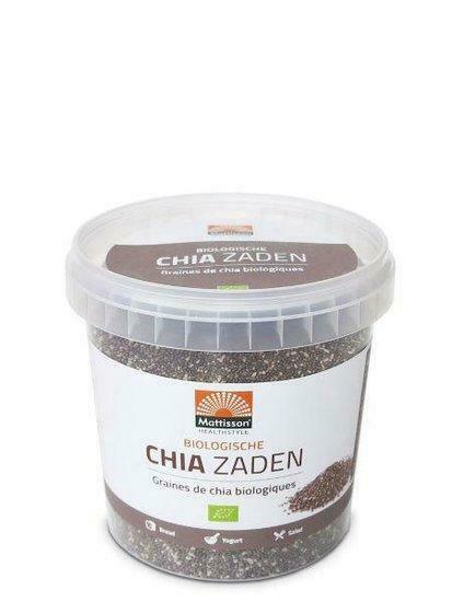 Chia seeds / zaden Mattisson raw superfood, 500 gram BIO, Diversen, Braces, Verzenden
