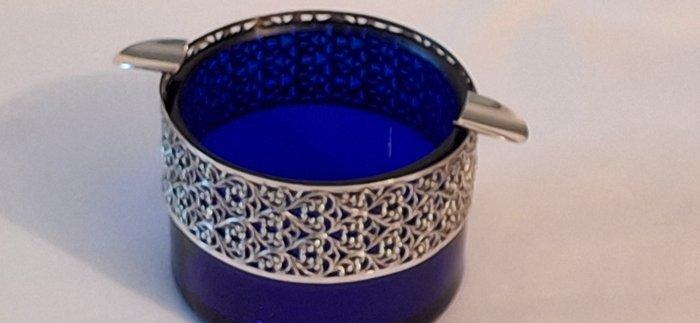Asbak (2) - Twee Asbakken, één geheel zilver en één, Antiek en Kunst, Antiek | Goud en Zilver