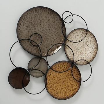 Wanddecoratie van gerecycled metaal - Muurdecoratie beschikbaar voor biedingen
