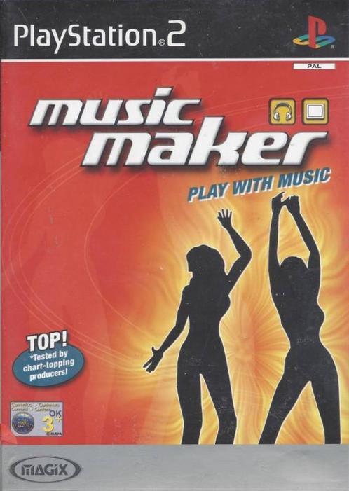 Magix Music Maker (PlayStation 2), Spelcomputers en Games, Games | Sony PlayStation 2, Gebruikt, Verzenden