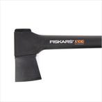 Fiskars Universele bijl X10 - S - 1015619 - 1015619, Tuin en Terras, Hand-tuingereedschap, Verzenden, Zo goed als nieuw