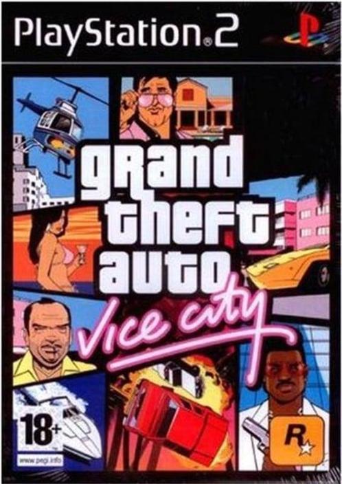 Grand Theft Auto Vice City (PS2 Games) (Playstation 2), Spelcomputers en Games, Games | Sony PlayStation 2, Zo goed als nieuw